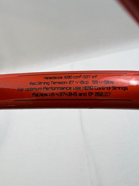 Head Liquidmetal Radical Oversize OS, 4 3/8 Very Good Condition Made in Austria