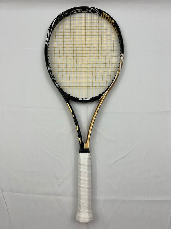 WILSON BLADE 98 BLX AMPLIFEEL TENNIS RACKET, #2 4 1/4, String