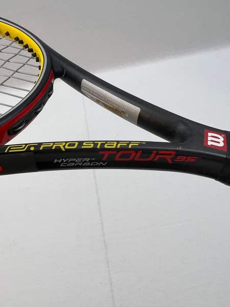 Wilson Pro Staff Tour Hyper Carbon 6.0 95, 4 1/2 Very Good