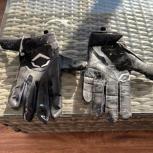 Black Adult Medium EvoShield Gloves