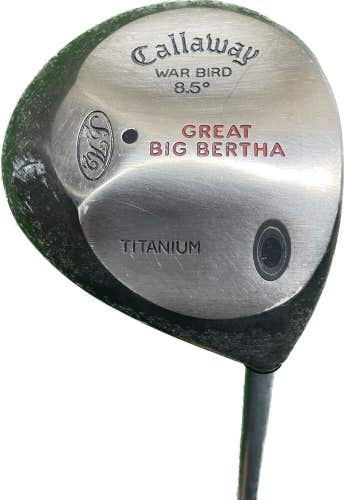 Callaway Great Big Bertha War Bird 8.5° Driver BB UL R Flex Graphite RH 45”L