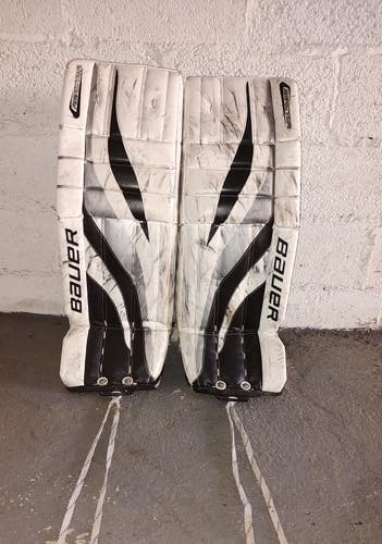 Used 34" Bauer Reactor 2000 Goalie Leg Pads