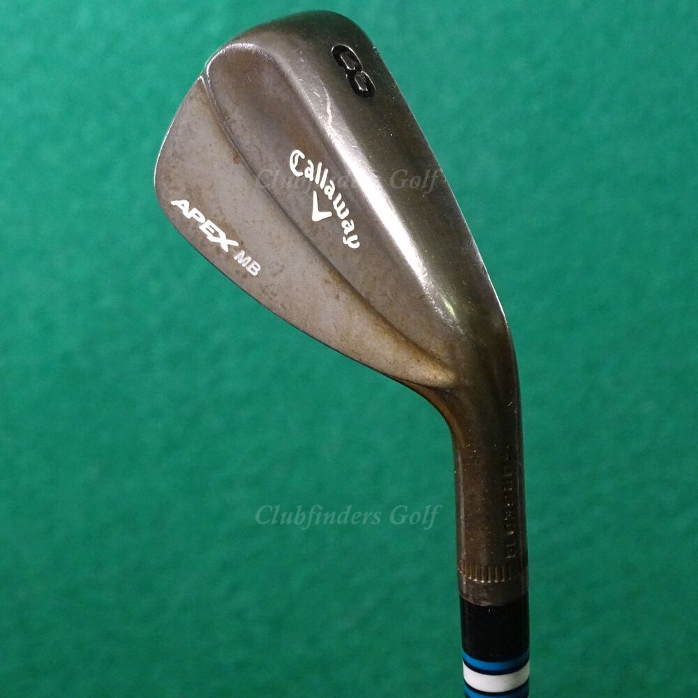 RARE Callaway Apex MB Forged 18 Raw Single 8 Iron Stepped Steel Extra Stiff  | SidelineSwap