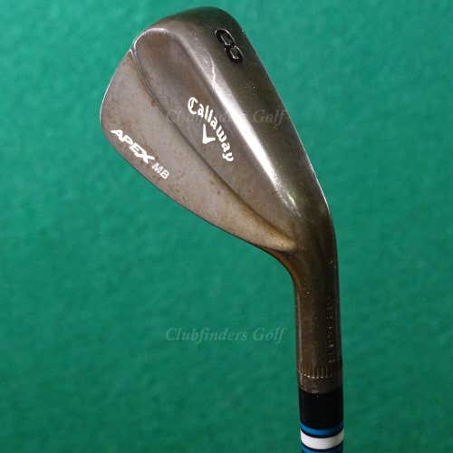 RARE Callaway Apex MB Forged 18 Raw Single 8 Iron Stepped Steel Extra Stiff