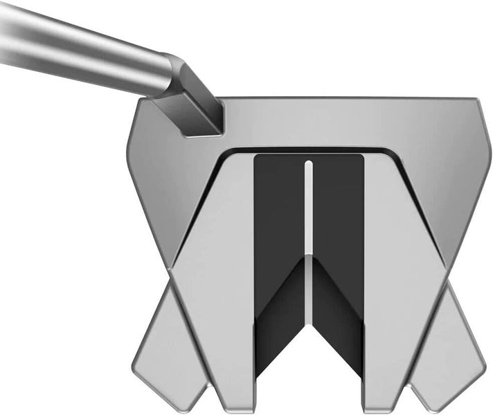 Tour Edge Exotics Wingman 700 Series Silver Mallet Putter - Model 701 - 35"