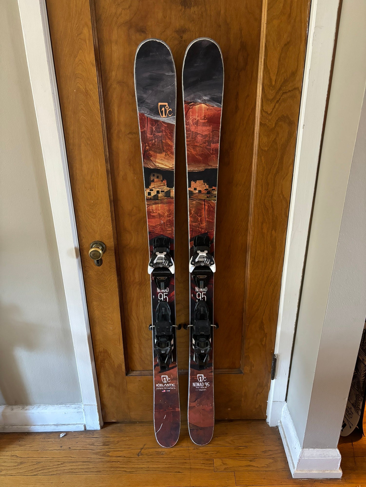 Icelantic Nomad 115 191cm Skis shift Bindings | SidelineSwap