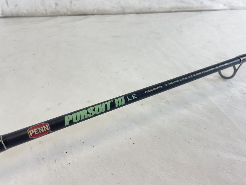 Used Penn Pursuit Iii Le Spinning Fishing Rod 7'0