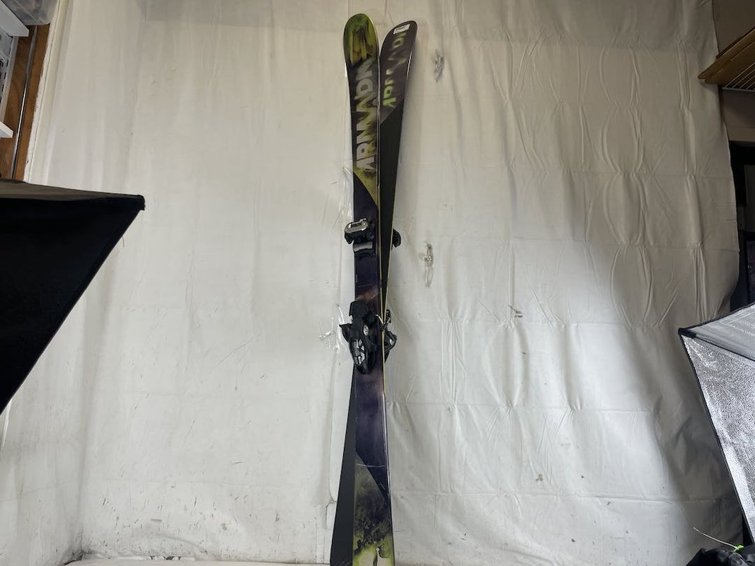 Used Armada Invictus 89ti 189 Cm Downhill Snow Skis W Marker Griffon Bindings
