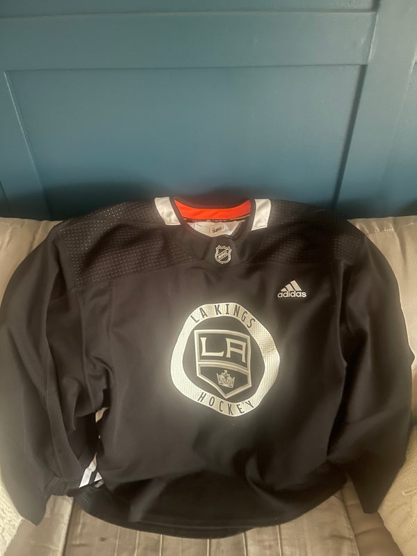 Black Adidas Goalie Jersey 58 Authentic