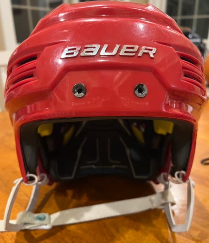 Bauer Reakt 200 Helmet - Red - Size Large
