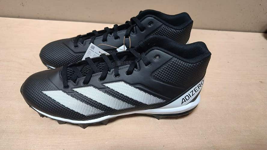 Adidas Mens Adizero Impact Spar Size 9 Football Cleats Black IF5102