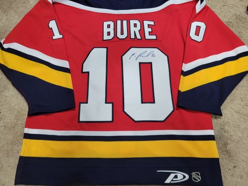 PAVEL BURE 2000 Signed Florida Panthers Pro Player Authentic Hockey Jersey 54