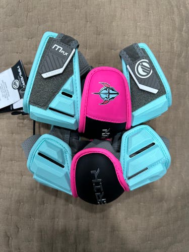 New PLL Chrome Lacrosse Maverik Max Arm Pad
