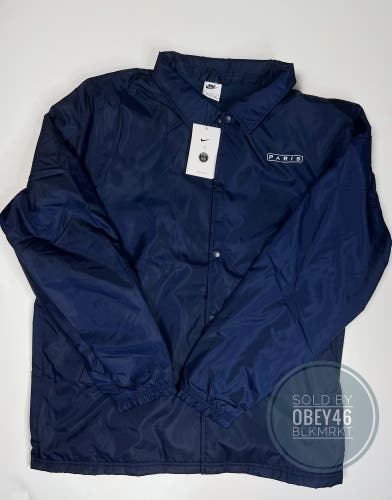 Nike x Paris Saint Germain Blue Woven Jacket  XL