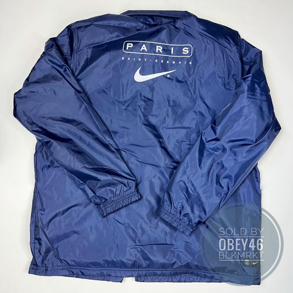 Nike x Paris Saint Germain Blue Woven Jacket  XL