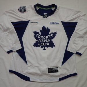 Toronto Maple Leafs pro stock Winter Classic Reebok practice hockey jersey NHL