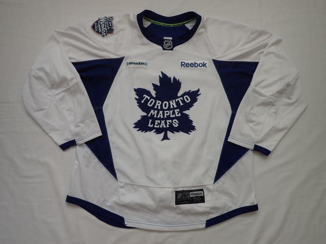 Toronto Maple Leafs pro stock Winter Classic Reebok practice hockey jersey NHL