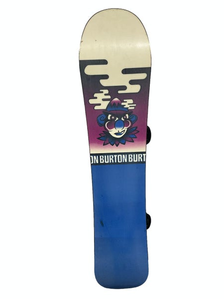 Used Burton Punch 128 Cm Junior Snowboard Combo SidelineSwap