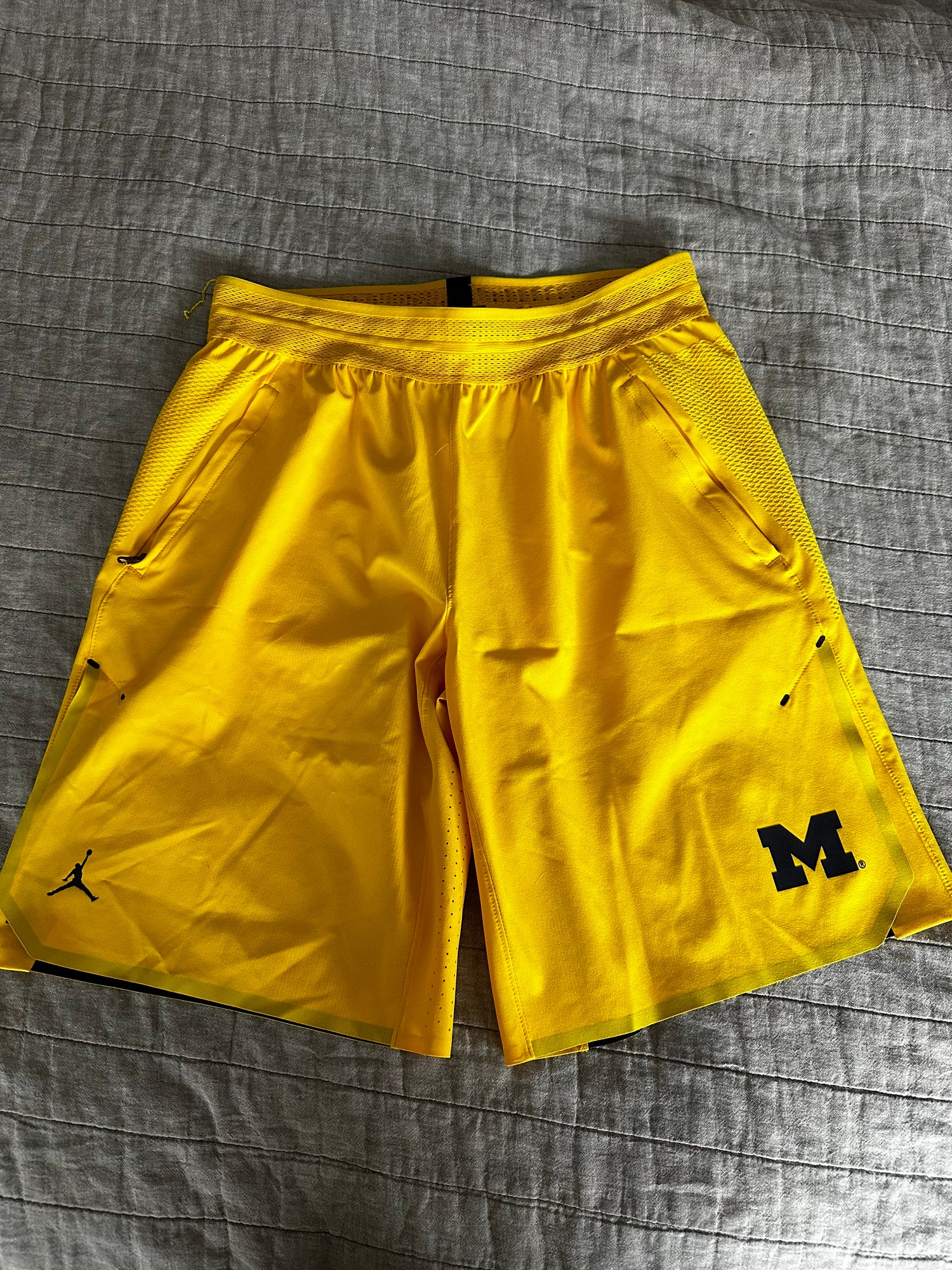 Michigan Wolverines Football Jordan Shorts SidelineSwap Buy