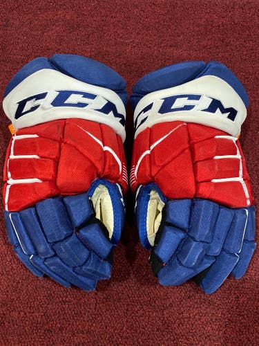 Rochester Americans CCM JetSpeed Size 15 Gloves Item#RTG222
