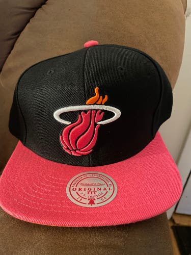 Miami Heat Mitchell & Ness NBA SnapBack Hat
