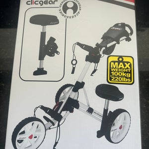 Black New 3-Wheel-Cart Seat for Clicgear Accessory