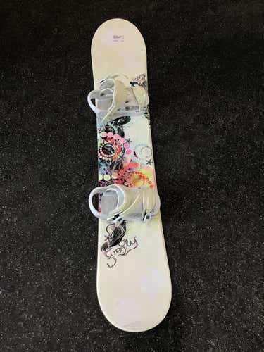 Used Firefly Star 145 Cm Women's Snowboard Combo