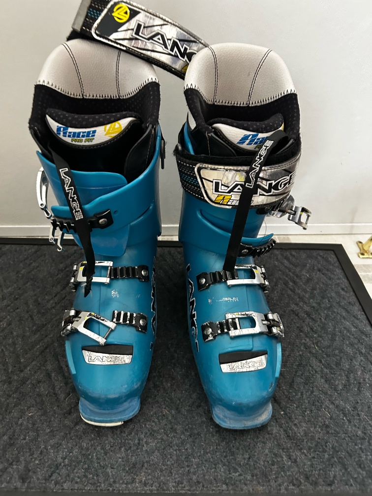 Used Lange Racing RS 130 Ski Boots Stiff Flex