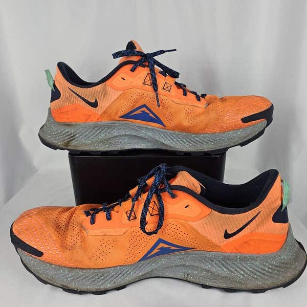 Nike Orange and Blue Athletic Shoes Size 15 Nike Pegasus Trail 3 Mens Size 15 Orange Blue Trail Running  main image 4