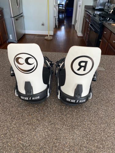 Men's Large Ride All Mountain A-6 Snowboard Bindings