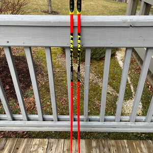 Used Leki World Cup Racing - GS Ski Poles, 50in (125cm)