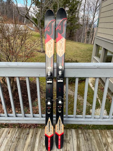 Used Nordica NRGY100 Men's Skis With Bindings, 177 Length, 100 Waist Width