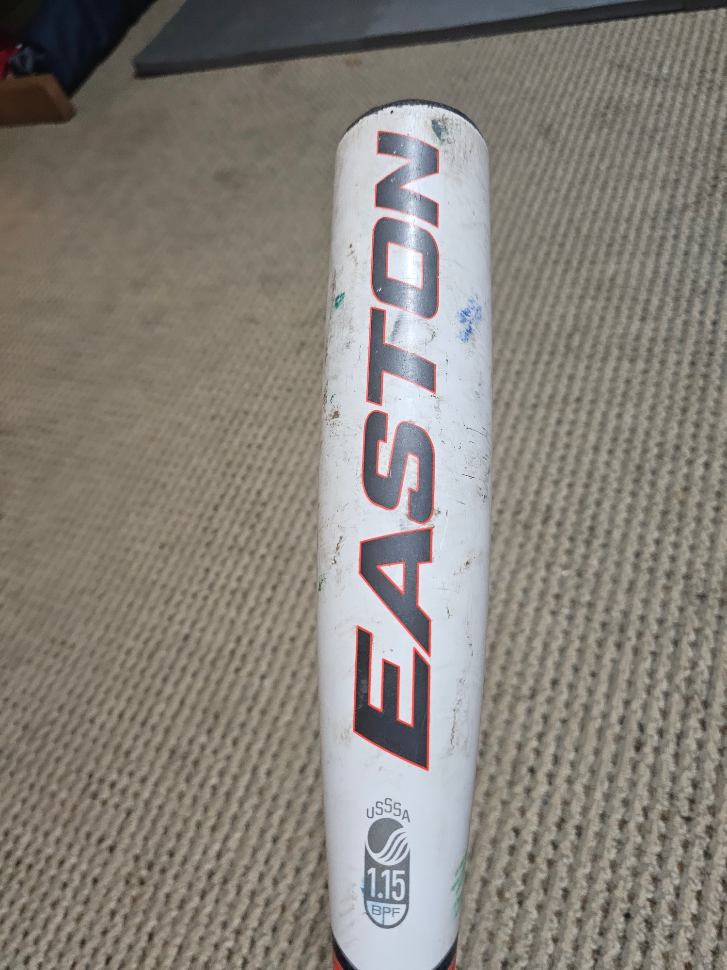 Used USSSA Certified 2019 Easton Composite Ghost X Evolution Bat (-10) 18 oz 28"