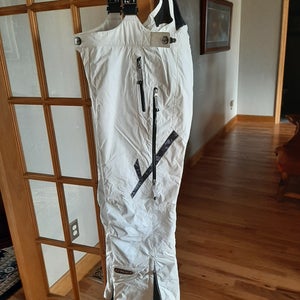 White Men's Adult Used Large Spyder Ski Pants