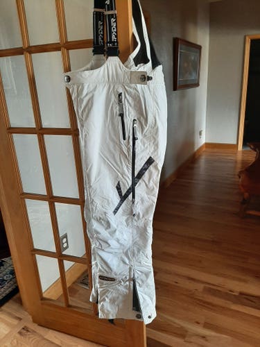 White Men's Adult Used Large Spyder Ski Pants