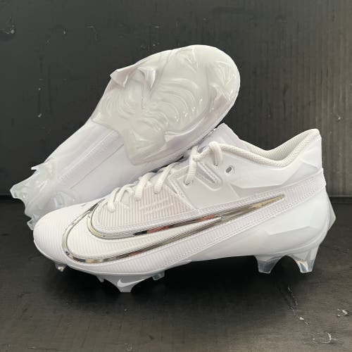 (Size 9) Nike Vapor Edge Elite 360 2 'White Platinum' Lacrosse/Football Cleats