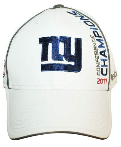Vintage New York NY Giants Reebok NFL XLVI - NFC Conference 2011 Champions Hat