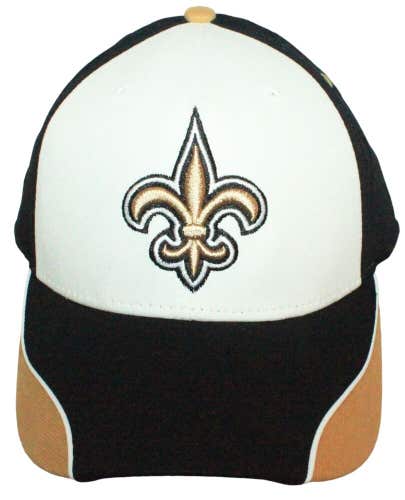 Vintage New Orleans Saints Tri-Color Logo Cap - Reebok NFL Football Hat One Size