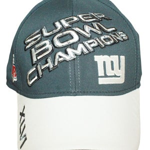Vintage NY New York Giants Reebok Super Bowl Cap - NFL Champions XLVI Hat 2011