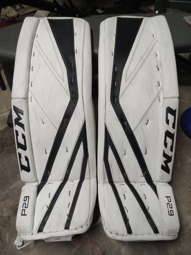 Used 34" CCM Premier P2.9 Goalie Leg Pads