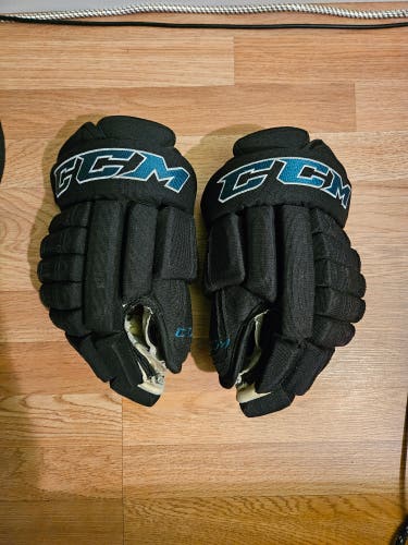 Used CCM Pro Model Gloves 15" Pro Stock