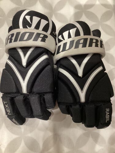 Used Player's Warrior Rabil Next Lacrosse Gloves 10"