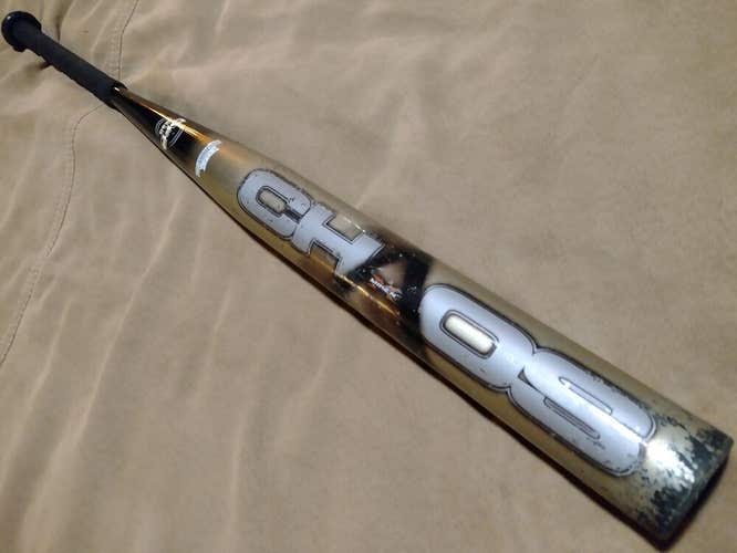 Used Miken CHAOS 34/28 (-7) 2 1/4" Composite Softball Bat MSCA-1