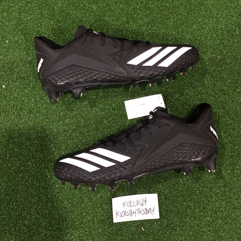 Adidas Freak X Carbon Low Football Cleats Black B37099 Mens size 12