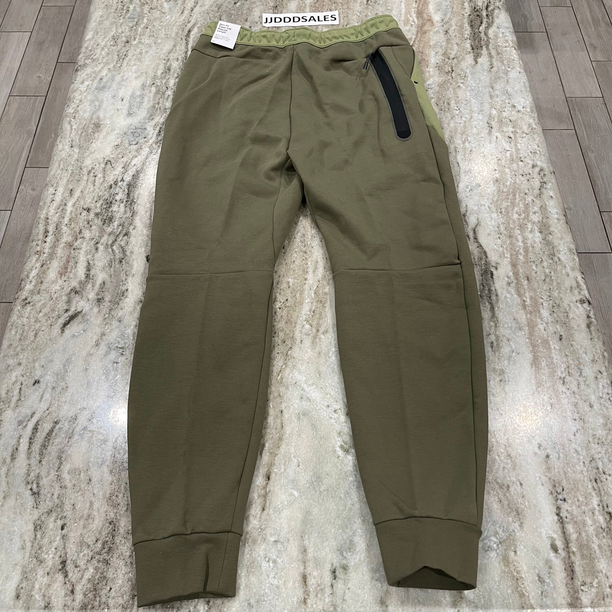 Nike Sportswear Tech Fleece Joggers Olive Alligator CU4495-222 Men's Sz  L-Tall NWT