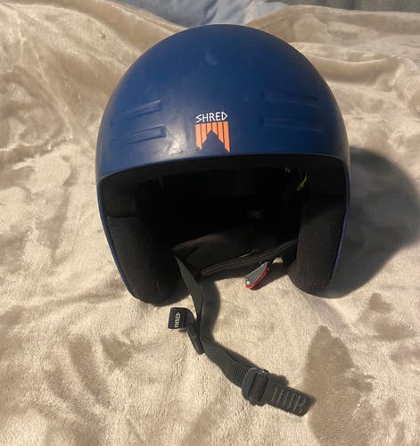 Used Shred Basher Ultimate Helmet Medium FIS Legal