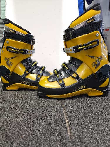 Used Telemark Ski Boots Stiff Flex