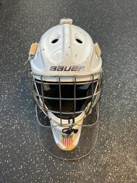 Used Bauer NME VTX Goalie Mask