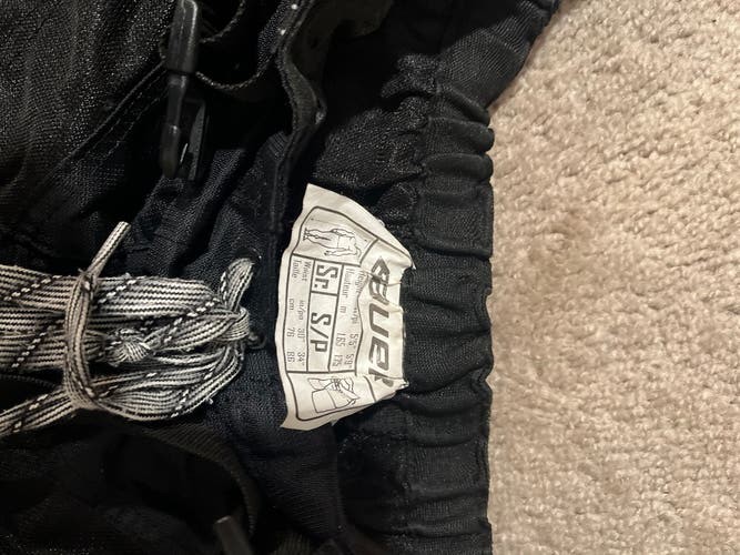 Black Used Small Bauer Pant Shell
