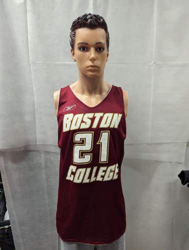 Team Issued Boston College Eagles Reebok Reversible Practice Jersey M.
